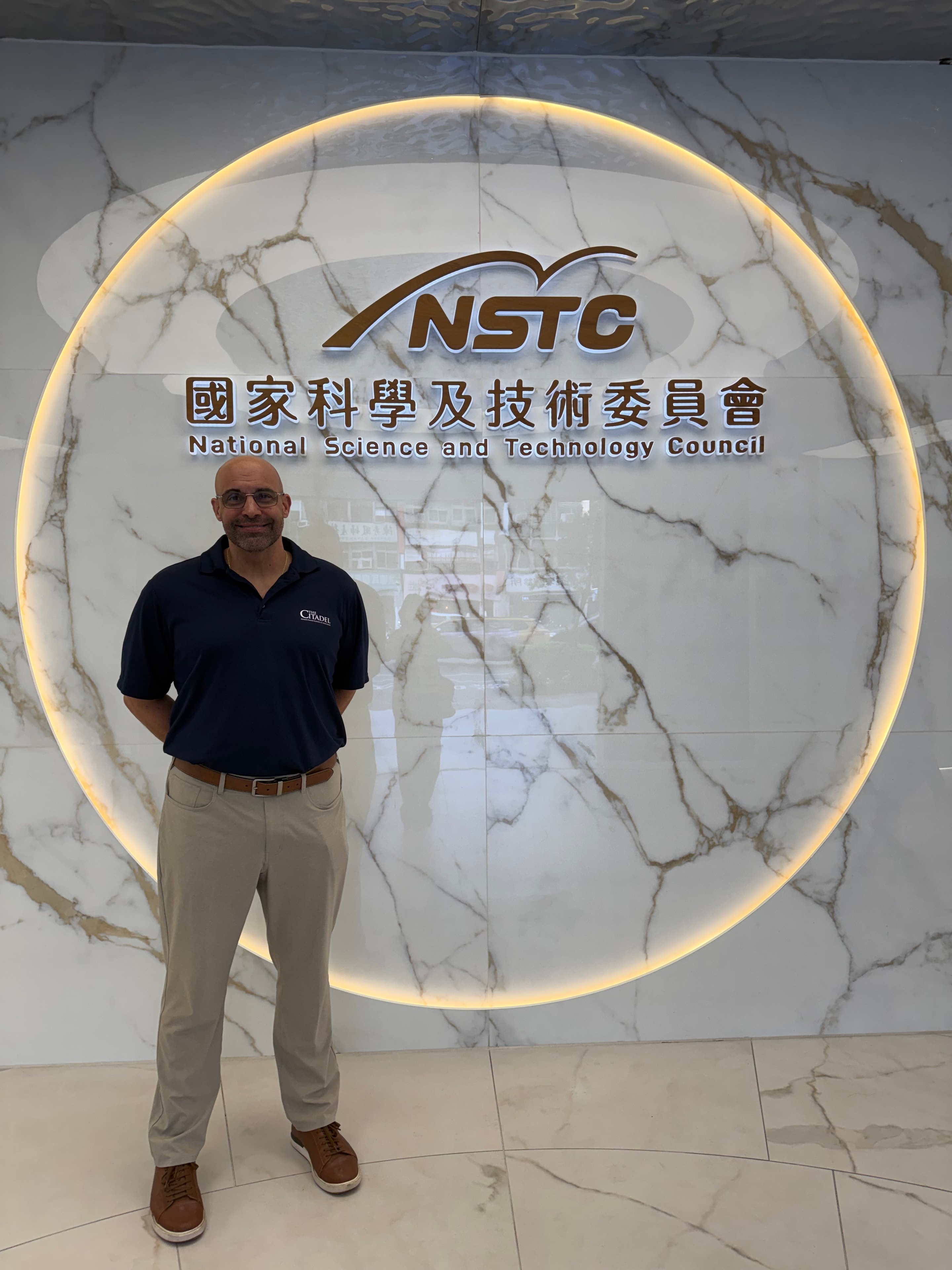 Dr. Len Annetta at the National Science and Technology Council in Taiwan