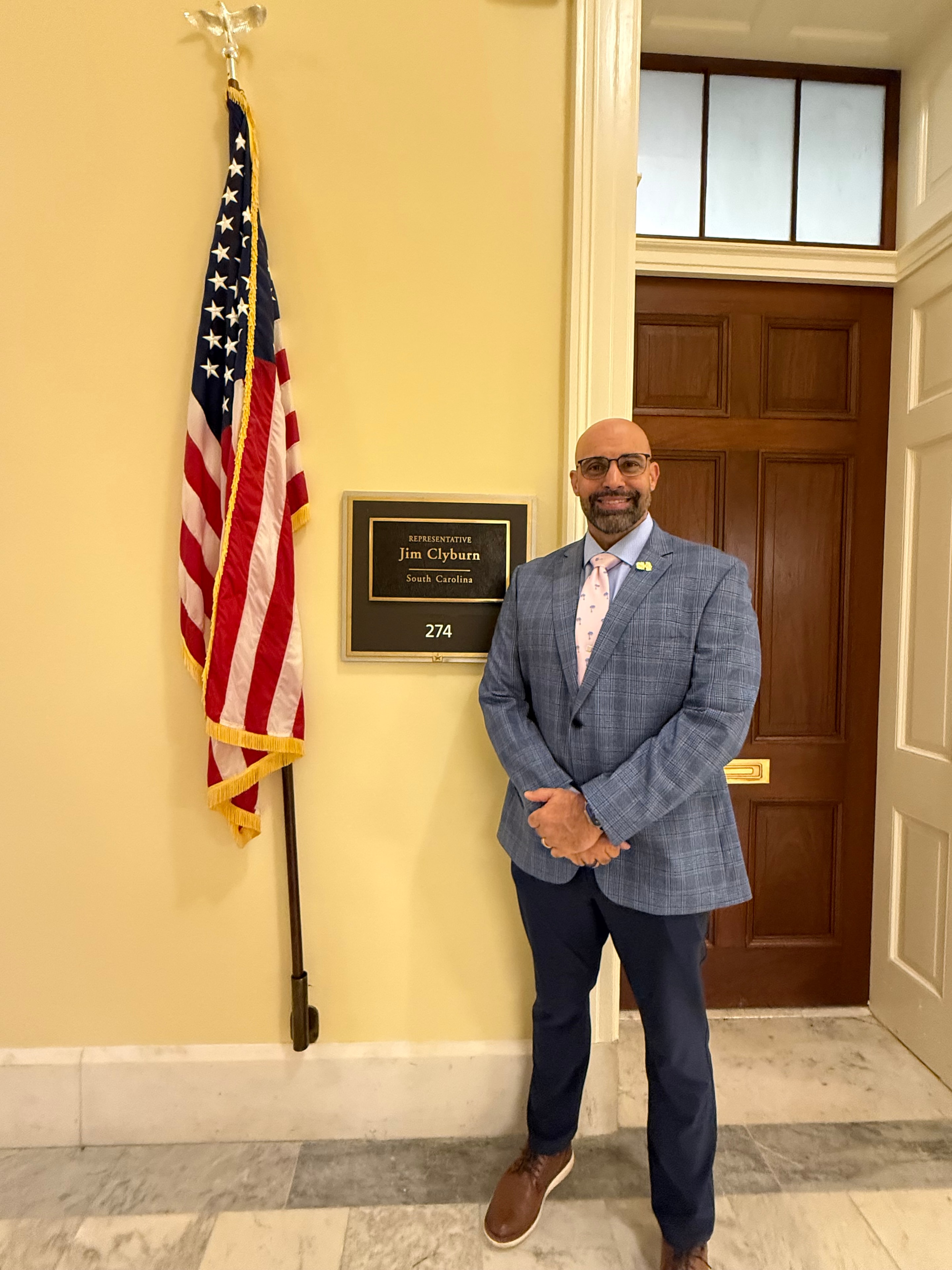 Dr. Len Annetta at Capitol Hill